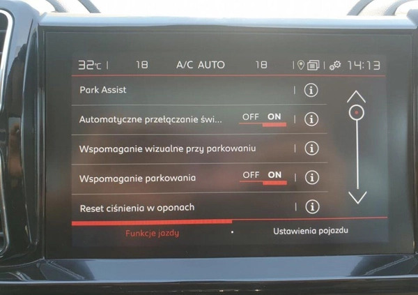 Citroen C5 Aircross cena 99900 przebieg: 90375, rok produkcji 2019 z Warszawa małe 436